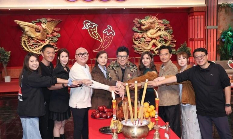 TVB《夫妻肺片2》开镜拜神现场