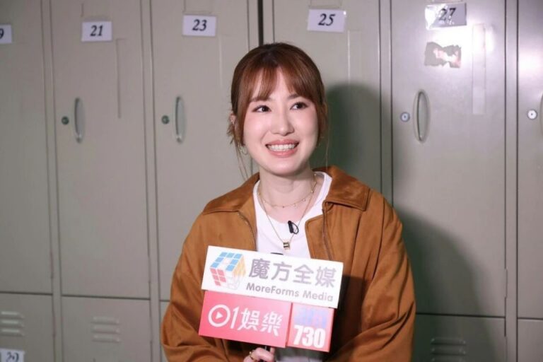 蒋家旻10月29日出席《夫妻肺片2》开镜活动时接受访问