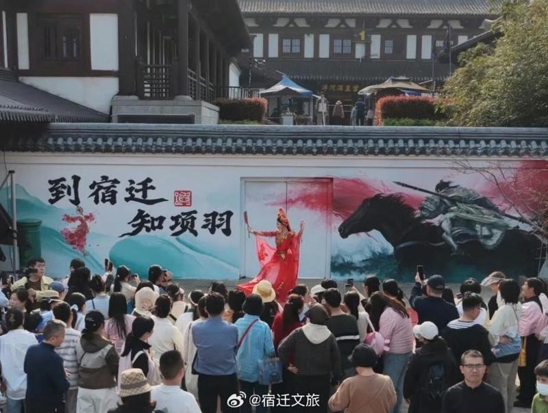 宿迁文旅的项羽主题街景